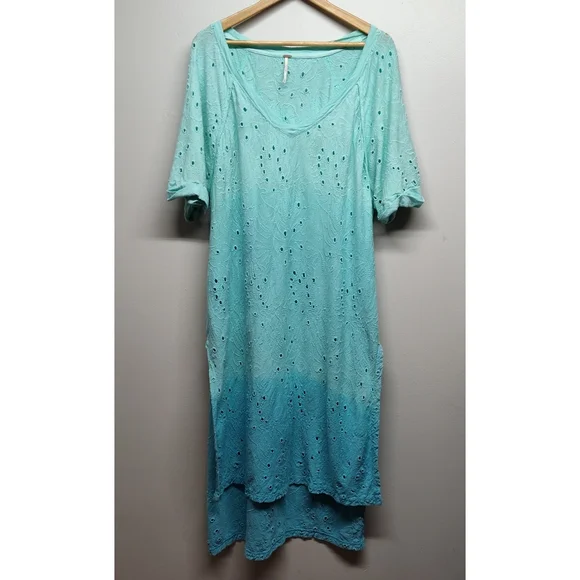 Free People | Dresses | Free People Shirt Dress Women Size M Blue Ombre Eyelet Embroidery Beachy Boho | Poshmark Free People | Dresses | Free People Shirt Dress Women Size M Blue Ombre Eyelet Embroidery Beachy Boho | Poshmark
